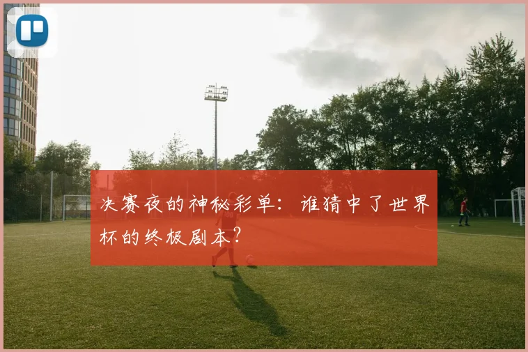 决赛夜的神秘彩单:谁猜中了世界杯的终极剧本?